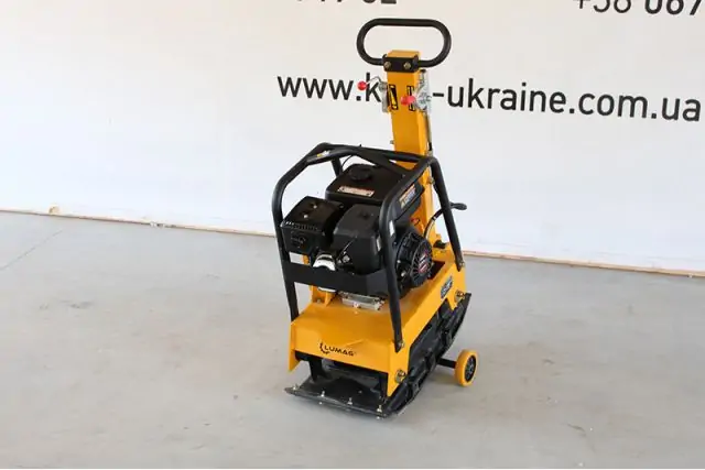 Бензиновая реверсивная виброплита Lumag RP160HPC (30,5кН) 8
