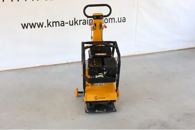Бензиновая реверсивная виброплита Lumag RP160HPC (30,5кН) 10