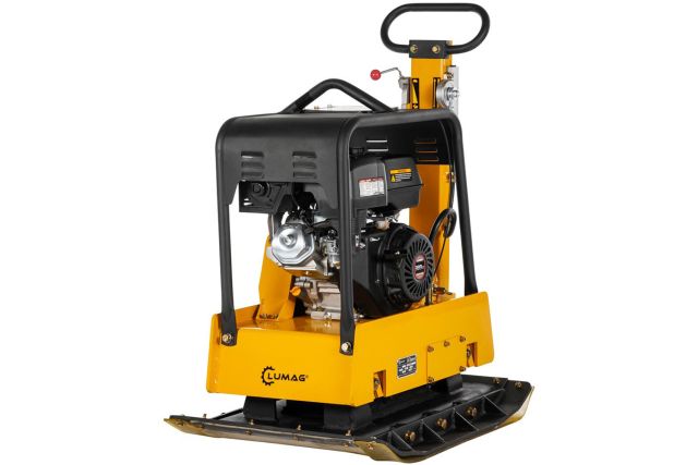 Бензиновая реверсивная виброплита Lumag RP300HPCA (38кН)