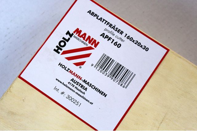 Фреза для правки Holzmann APF160