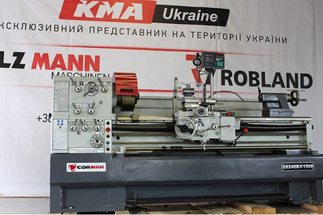 Універсальний токарний верстат CORMAK C6246Bx1500 (TC)