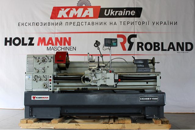 Універсальний токарний верстат CORMAK C6246Bx1500 (TC)