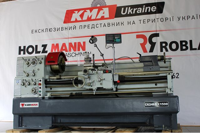 Універсальний токарний верстат CORMAK C6246Bx1500 (TC)