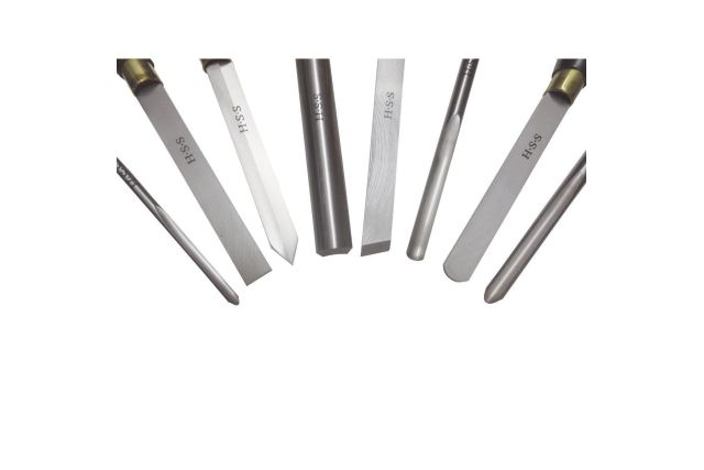 Набір для якісної токарної обробки 8 шт. Holzmann H8TLGN