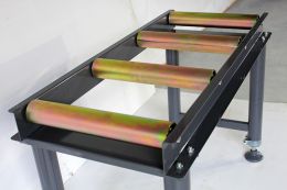 Рольганг. Роликовый стол CORMAK HRT 1м на 4 ролика Рольганг. Роликовый стол CORMAK HRT 1м на 4 ролика