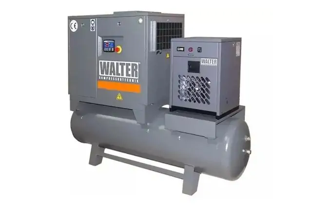 Винтовой компрессор с ременным приводом WALTER SKTG 15/500 SXP COMBO 1