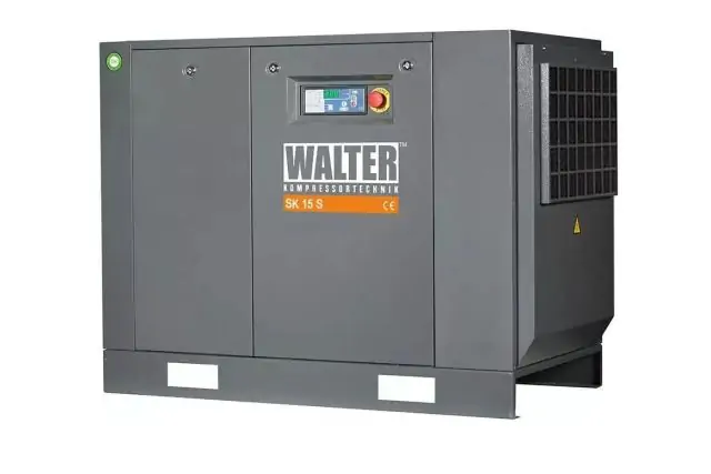 Винтовой компрессор с ременным приводом и инвертором WALTER SF 15 SXP 1