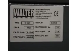 Винтовой компрессор с ременным приводом и инвертором WALTER SF 15 SXP 9