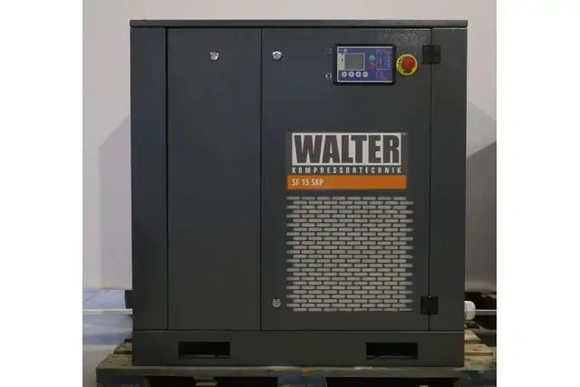Винтовой компрессор с ременным приводом и инвертором WALTER SF 15 SXP 15