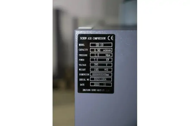 Гвинтовий компресор Mast SH-10 inverter 6