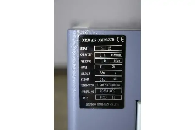 Винтовой компрессор Mast SH-15 inverter 6