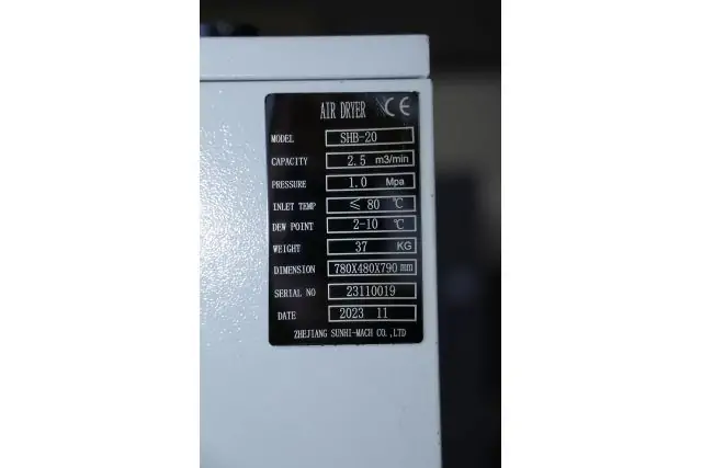 Осушитель сжатого воздуха Mast SHB-20 6