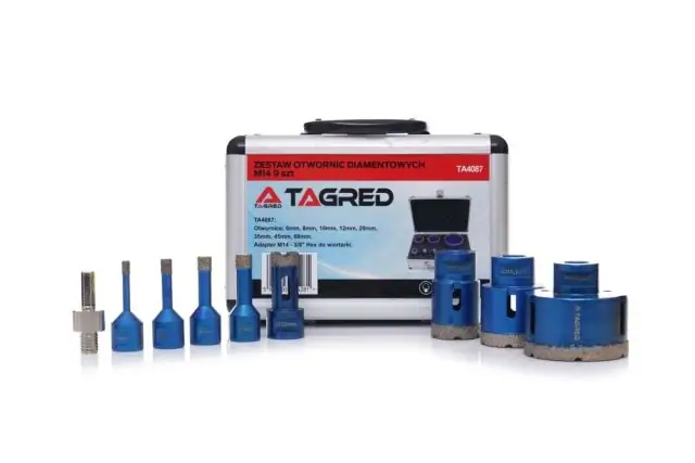 Кольцевые алмазные коронки TAGRED TA4087 5