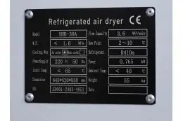 Осушитель сжатого воздуха Mast SHB-30 (16 Бар) 9