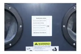 Піскоструйна камера MAST MSC1000FD+DC15 (передні дверцята) 7