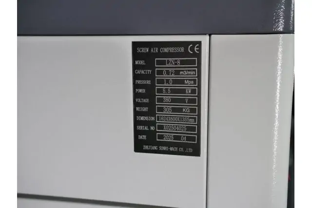 Гвинтовий компресор Mast LZN-8 COMBO inverter (осушувач + ресивер 300 л, двигун на постійних магнітах) 8