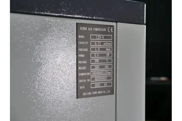 Винтовой компрессор Mast LZN-8 COMBO inverter (осушитель + ресивер 300 л, двигатель на постоянных магнитах) 13