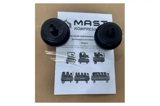 Безмасляний поршневий компресор Mast MOF1390/1100 compact 18