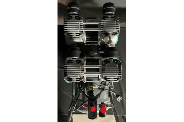 Безмасляний поршневий компресор Mast MOF1680/2x1500-50L 8