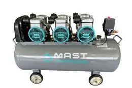 Безмасляний поршневий компресор Mast MOF1680/3x1500-120L 1