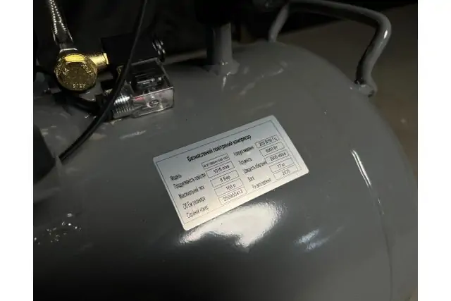 Безмасляний поршневий компресор Mast MOF1680/4x1500-160L 9