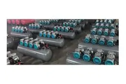Безмасляний поршневий компресор Mast MOF1680/4x1500-160L 12