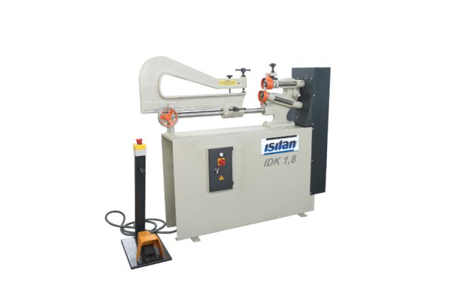 Пневматический отбортовочно-отрезной станок Isitan IDK-1.8