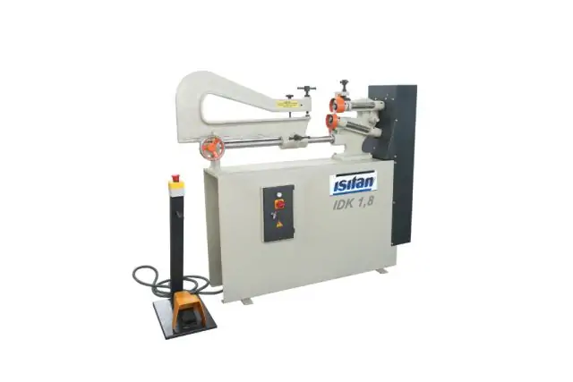 Пневматический отбортовочно-отрезной станок Isitan IDK-1.8 1