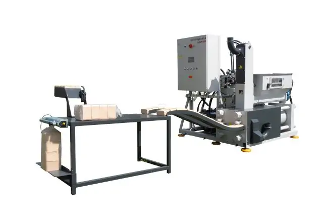 Прес для брикетування BP500A 2