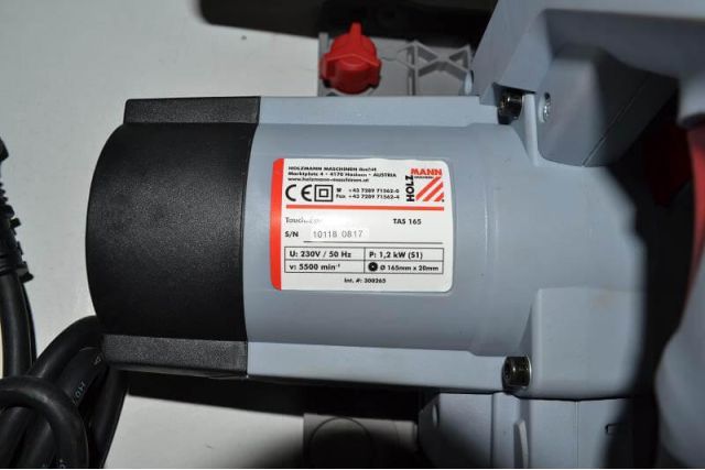 Заглибна дискова пила Holzmann TAS 165 (напрямна лінійка не входить у комлектація)