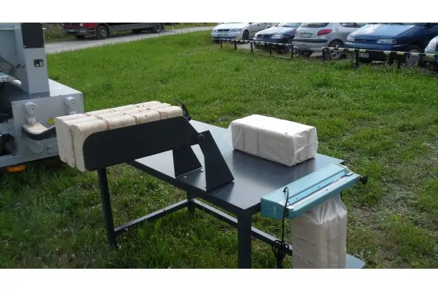 Прес для брикетування BP500A 4