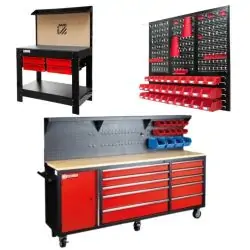 Верстаки и стеллажи для СТО