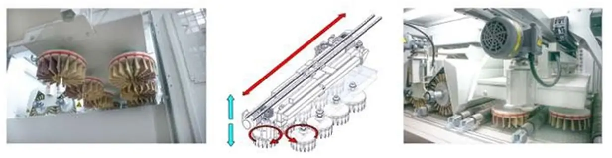 Автоматичний щітково-шліфувальний верстат KA-MA KR FZM 1300-1 156