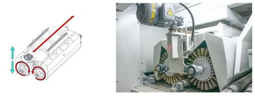 Автоматичний щітково-шліфувальний верстат KA-MA KR FZM 1300-1 157