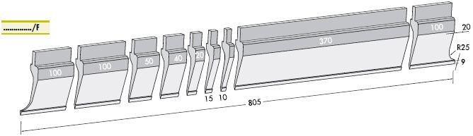 Гідравлічний листозгинальний прес з ЧПУ Isitan EDGEBENDER 2160 NC 8841
