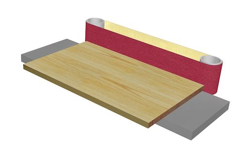 Кромкошлифовальный верстат Holzmann KOS 2600C 844