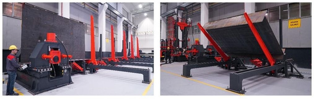 Лінія зварювання двотаврової балки 12м Akyapak HBW 2000x1000 952