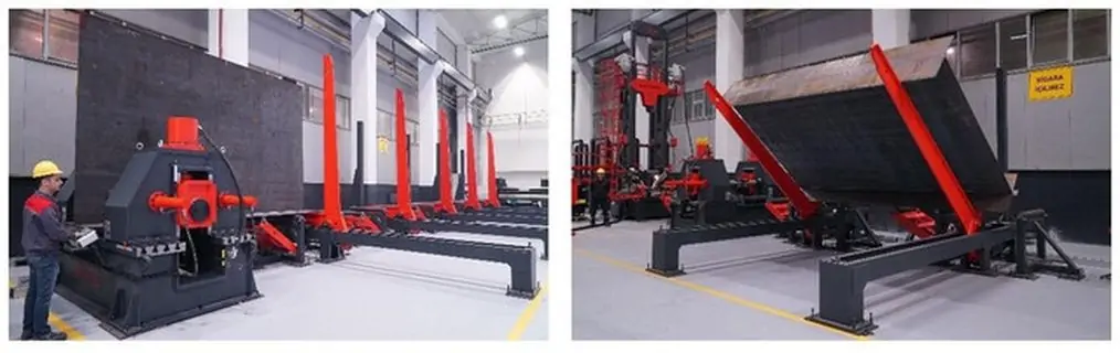 Лінія зварювання двотаврової балки 12м Akyapak HBW 2000x1000 952