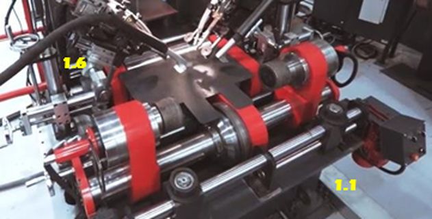 Лінія зварювання двотаврової балки 12м Akyapak HBW 2000x1000 943