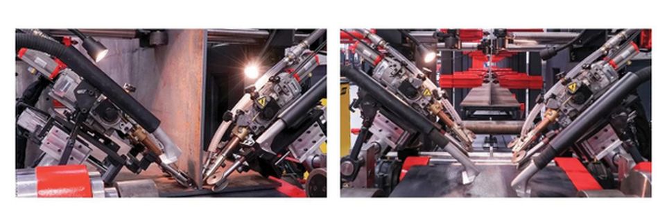 Лінія зварювання двотаврової балки 12м Akyapak HBW 2000x1000 948