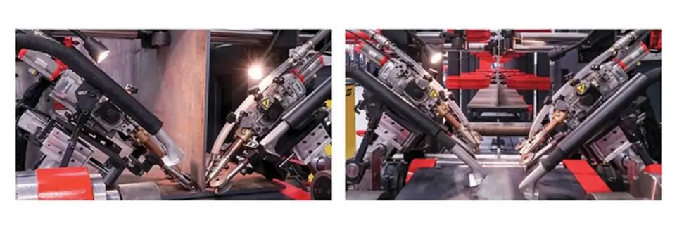 Лінія зварювання двотаврової балки 12м Akyapak HBW 2000x1000 948