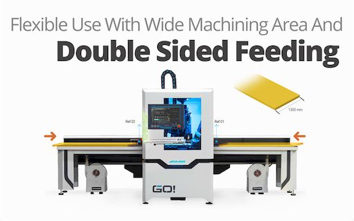 Сверлильно-присадочный станок с ЧПУ AES GO! 1300 8259