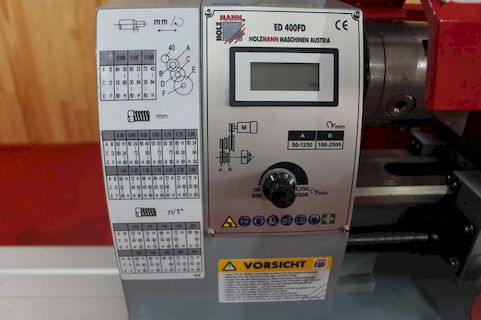 Токарно-винторезный станок Holzmann ED 400FD 933